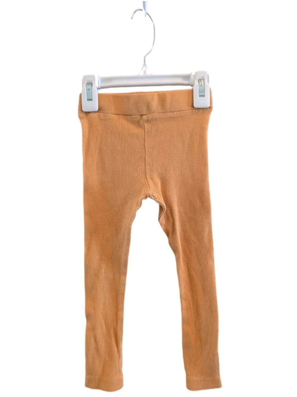 2T Kate Quinn Mustard Yellow Toddler Girls Ribbed Leggings‎